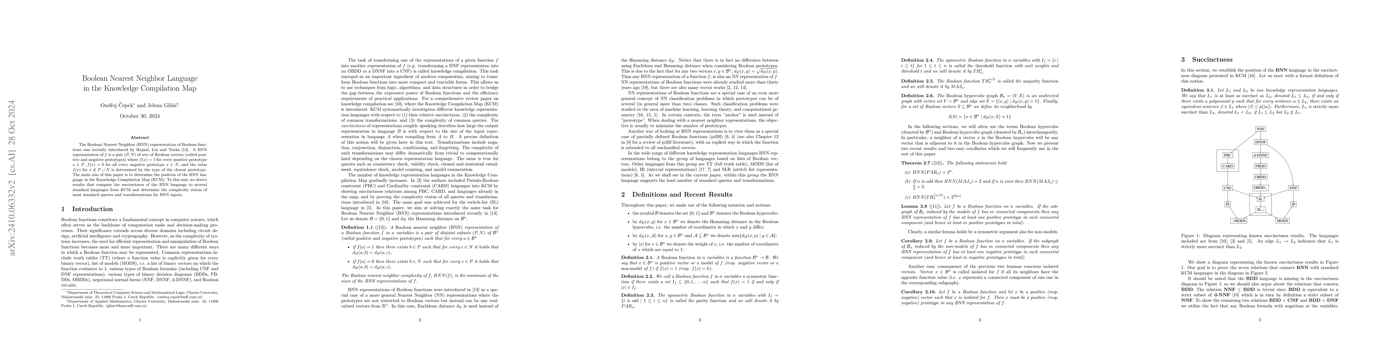 Thumbnail for Boolean Nearest Neighbor Language in the Knowledge Compilation Map