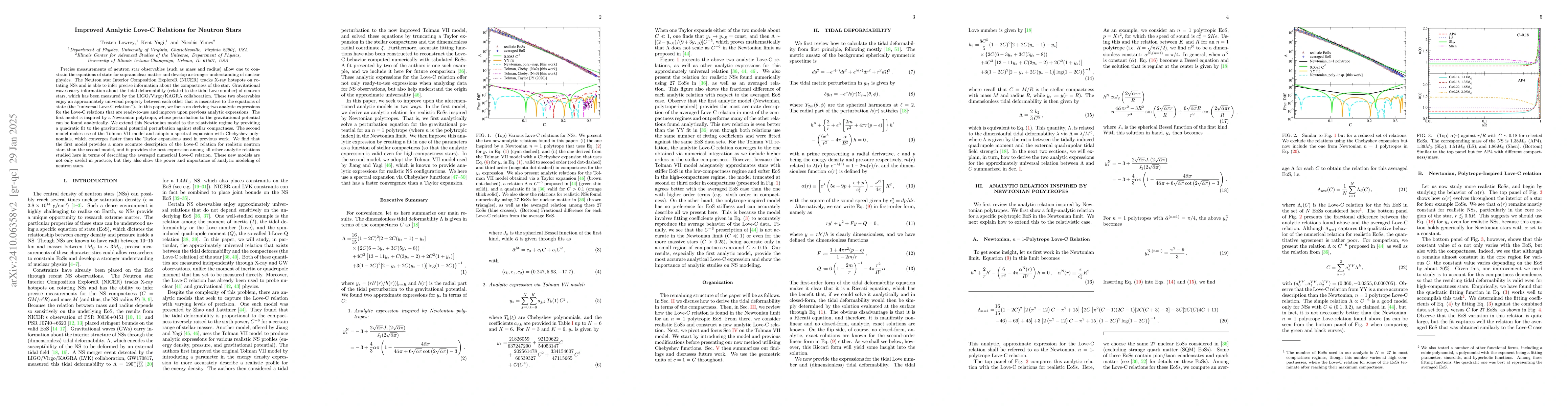 Thumbnail for Improved Analytic Love-C Relations for Neutron Stars