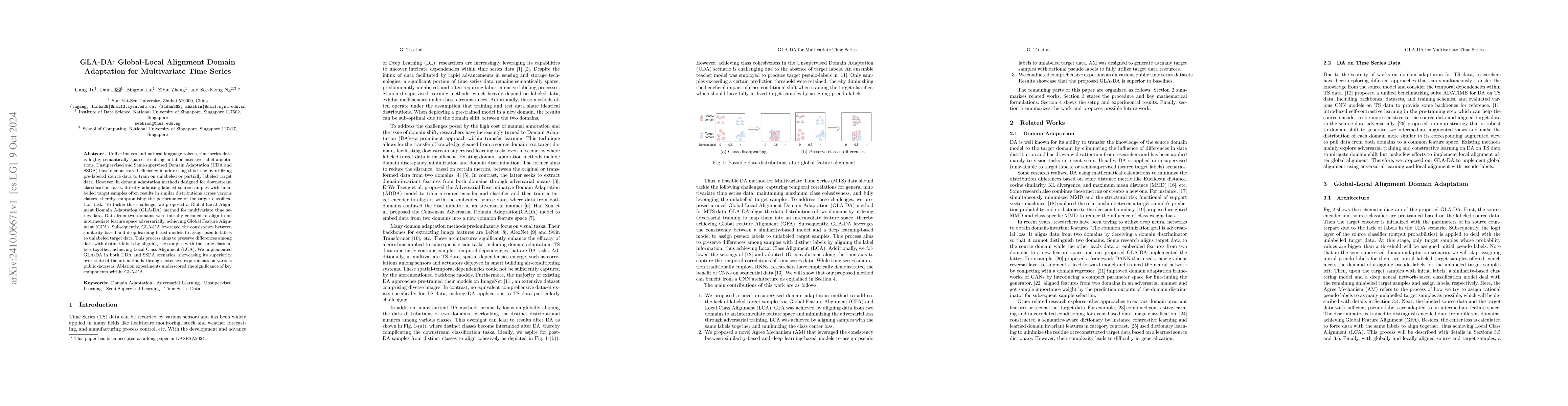 Thumbnail for GLA-DA: Global-Local Alignment Domain Adaptation for Multivariate Time
  Series