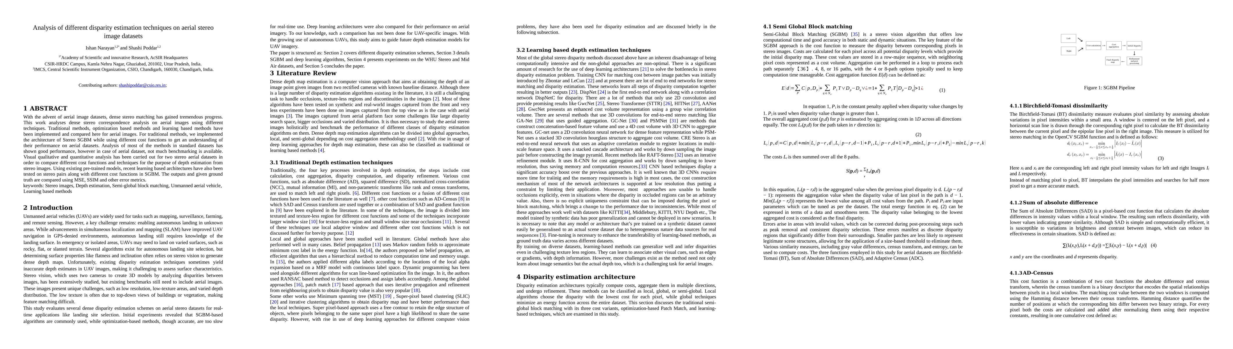 Thumbnail for Analysis of different disparity estimation techniques on aerial stereo
  image datasets