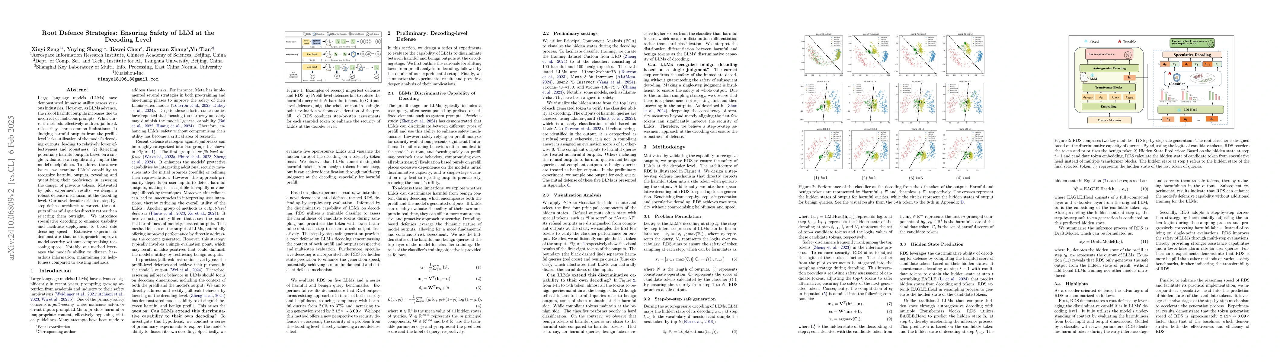 Thumbnail for Root Defence Strategies: Ensuring Safety of LLM at the Decoding Level