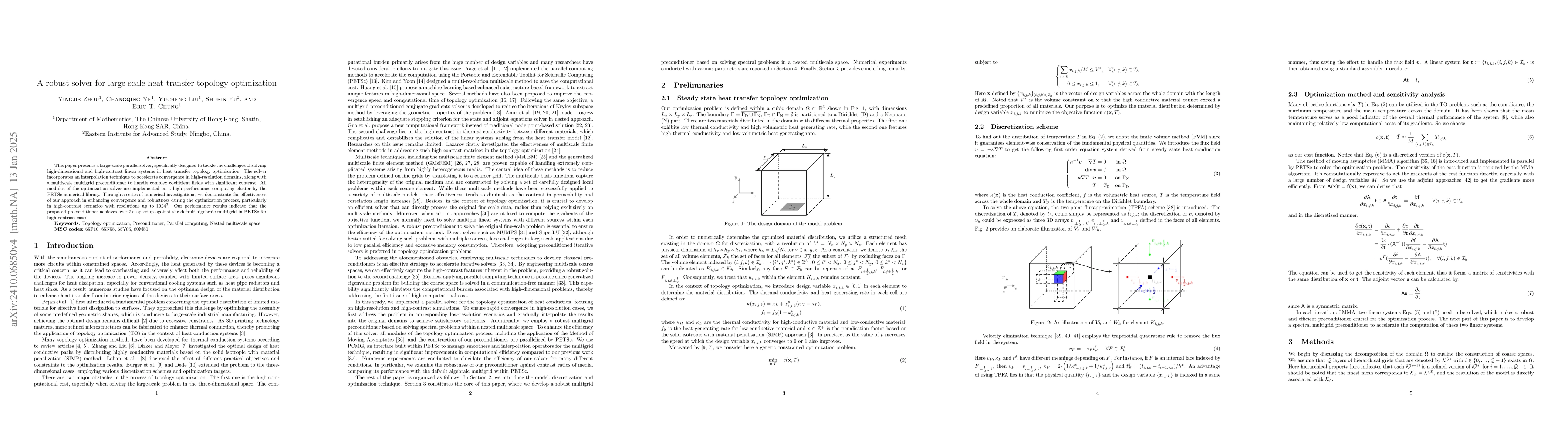 Thumbnail for A robust solver for large-scale heat transfer topology optimization