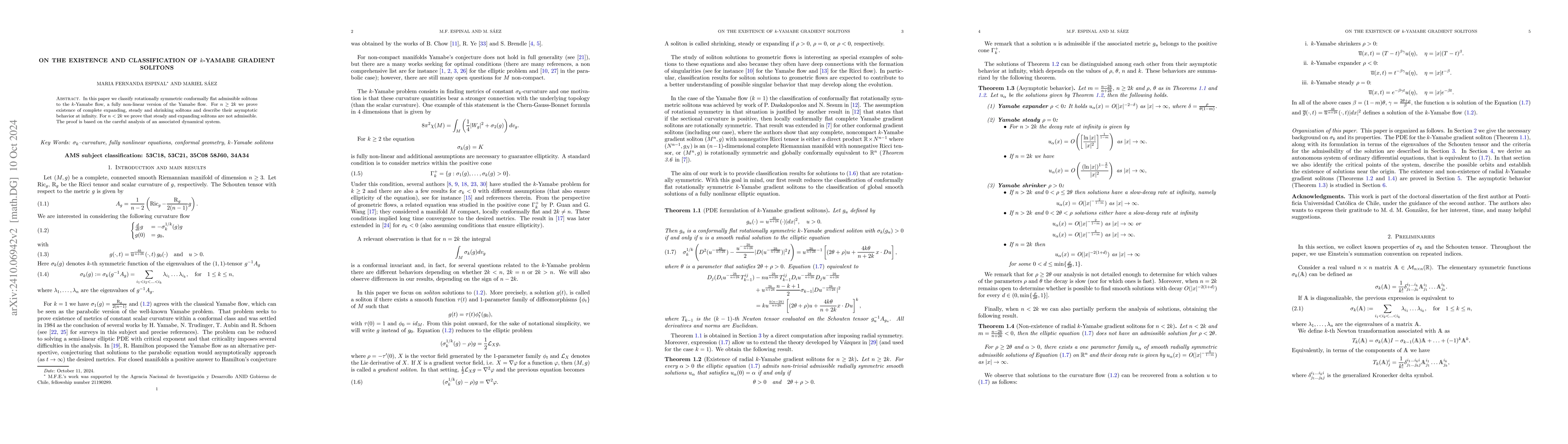 Thumbnail for On the existence and classification of $k$-Yamabe gradient solitons