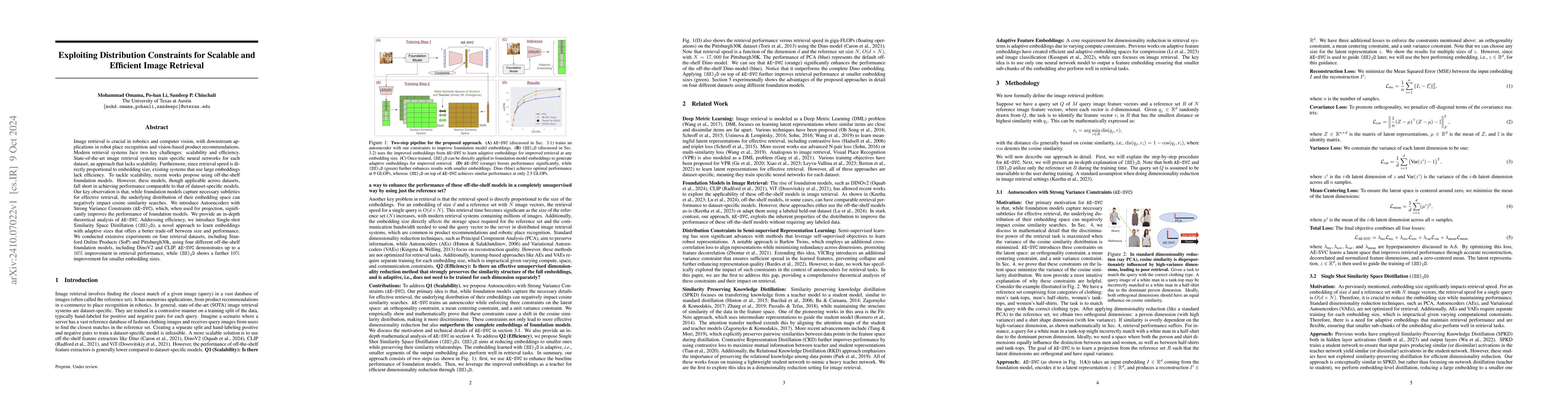 Thumbnail for Exploiting Distribution Constraints for Scalable and Efficient Image
  Retrieval