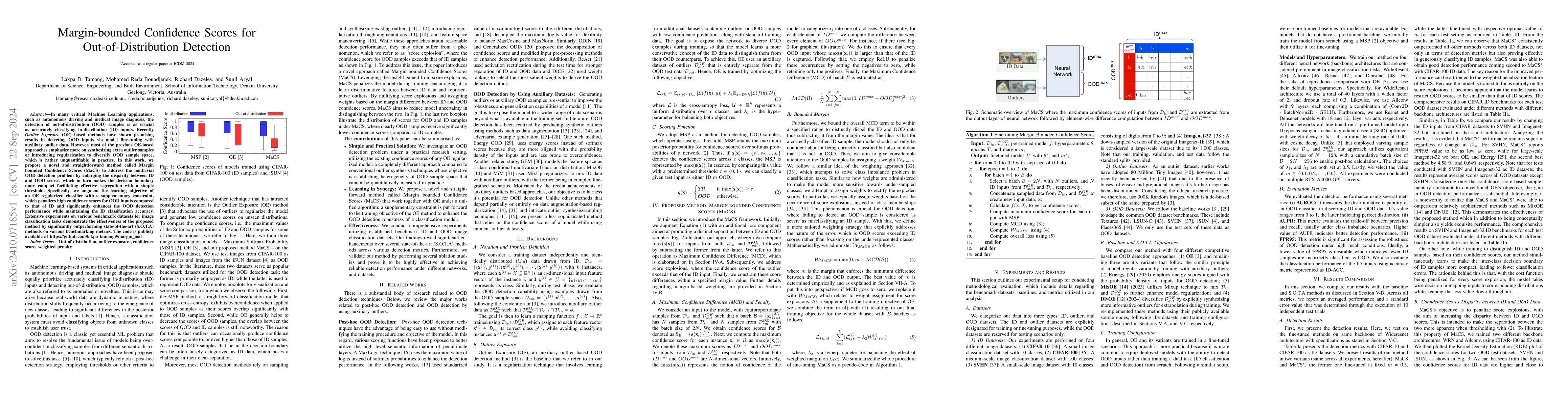 Thumbnail for Margin-bounded Confidence Scores for Out-of-Distribution Detection