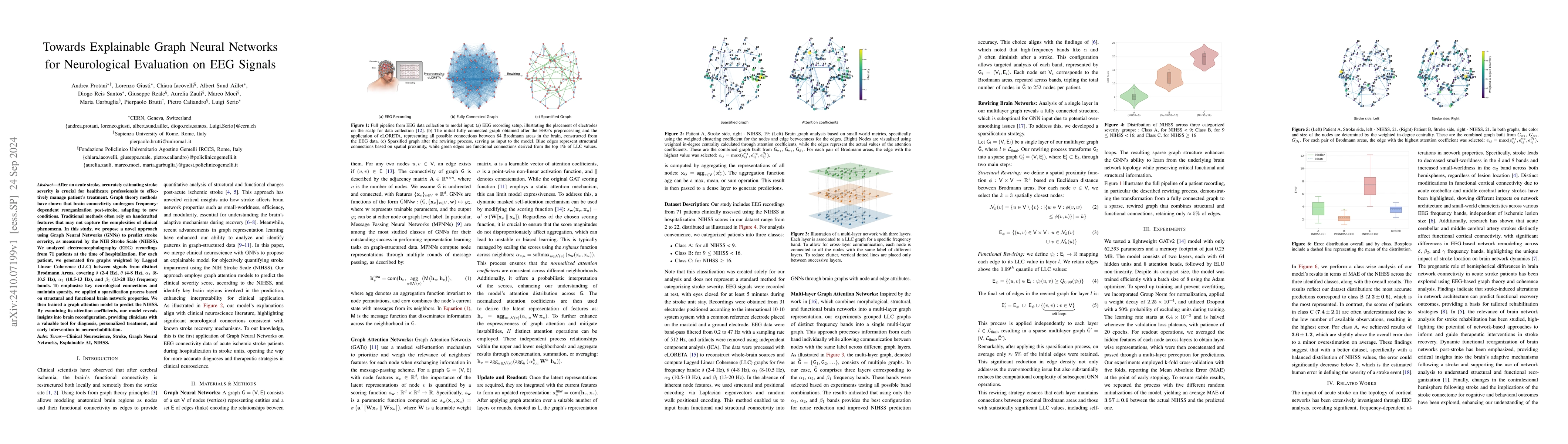 Thumbnail for Towards Explainable Graph Neural Networks for Neurological Evaluation on
  EEG Signals