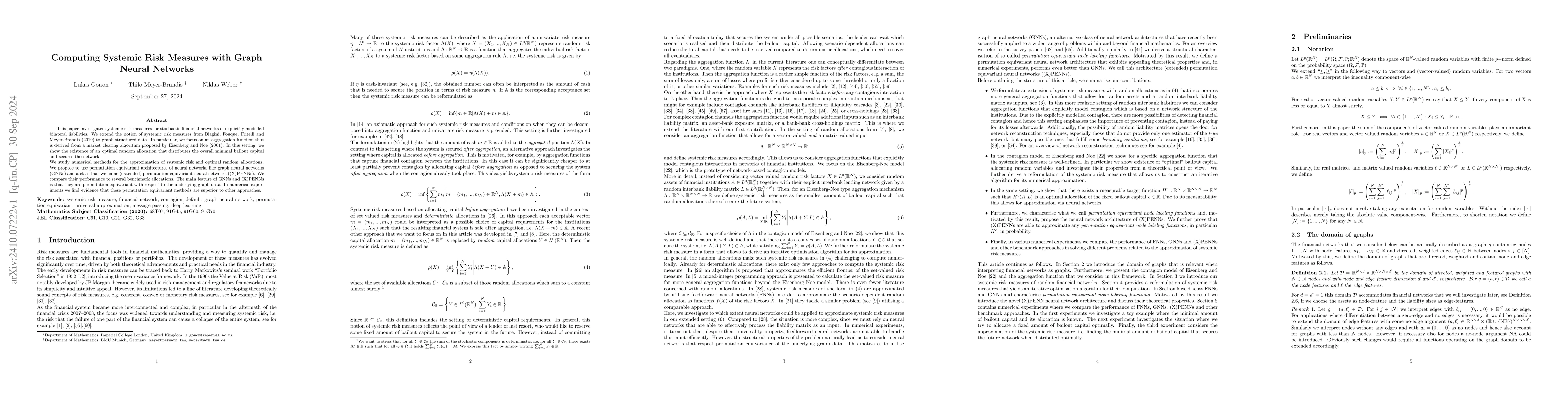 Thumbnail for Computing Systemic Risk Measures with Graph Neural Networks