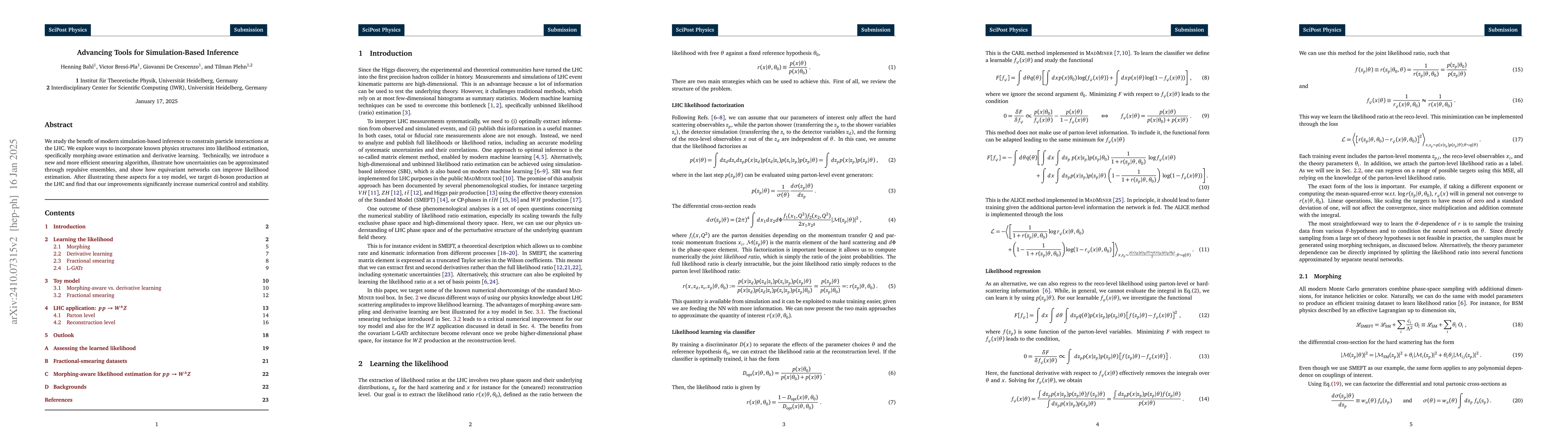 Thumbnail for Advancing Tools for Simulation-Based Inference
