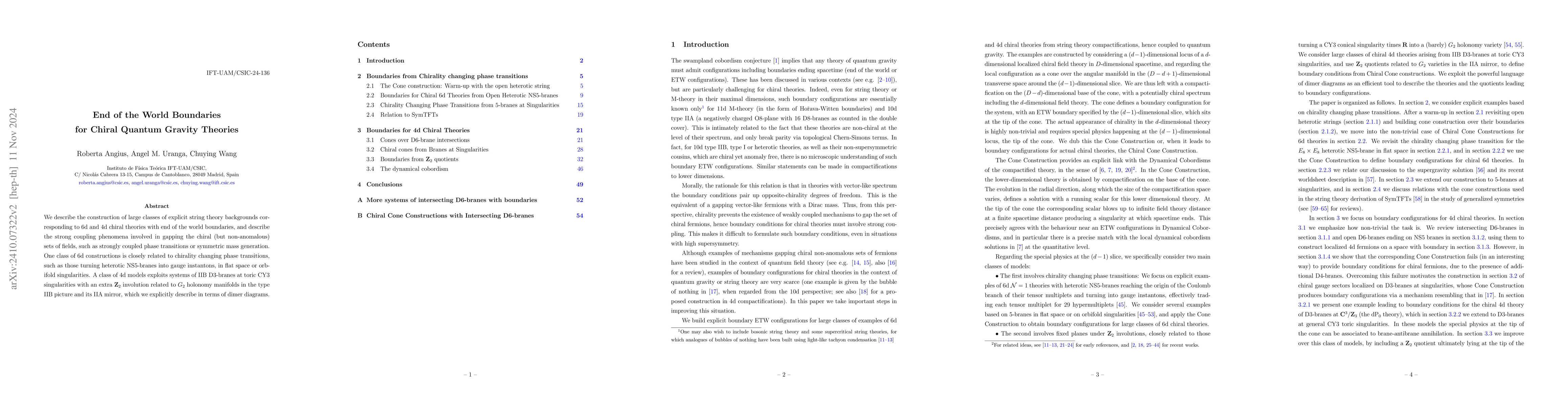 Thumbnail for End of the World Boundaries for Chiral Quantum Gravity Theories