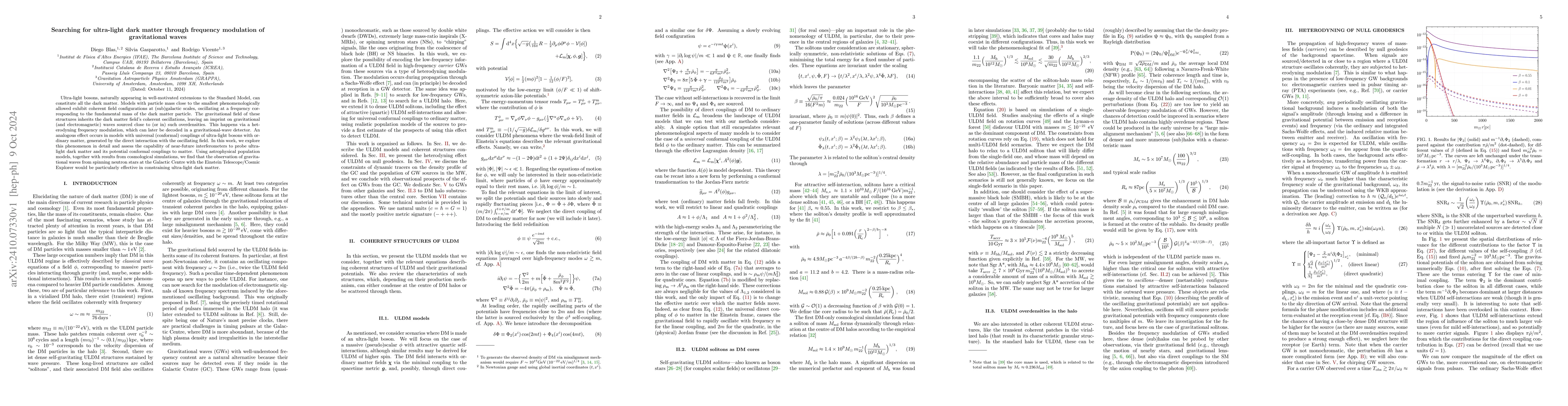Thumbnail for Searching for ultra-light dark matter through frequency modulation of
  gravitational waves