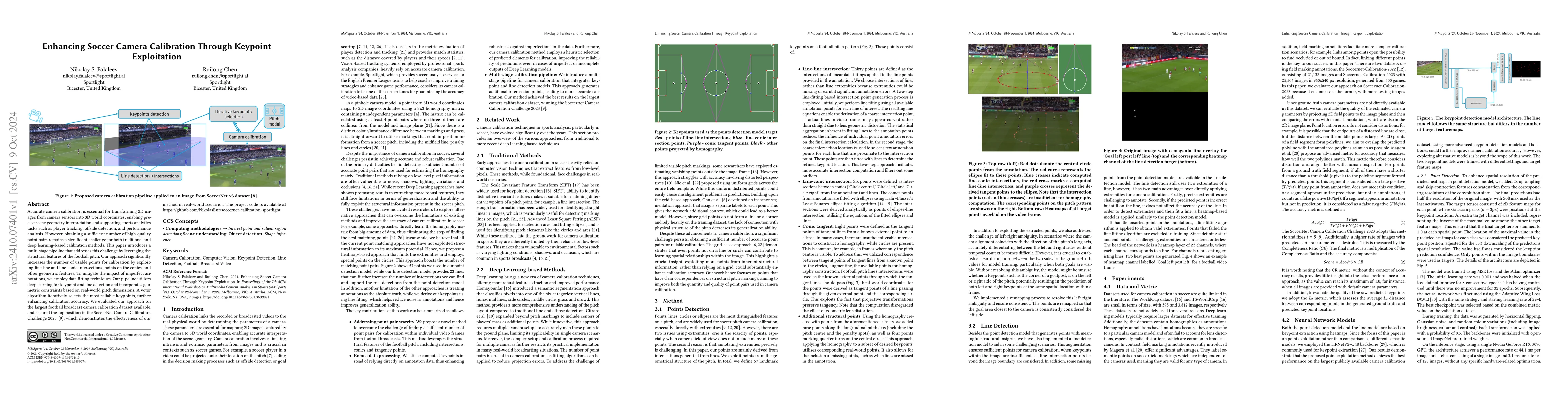 Thumbnail for Enhancing Soccer Camera Calibration Through Keypoint Exploitation
