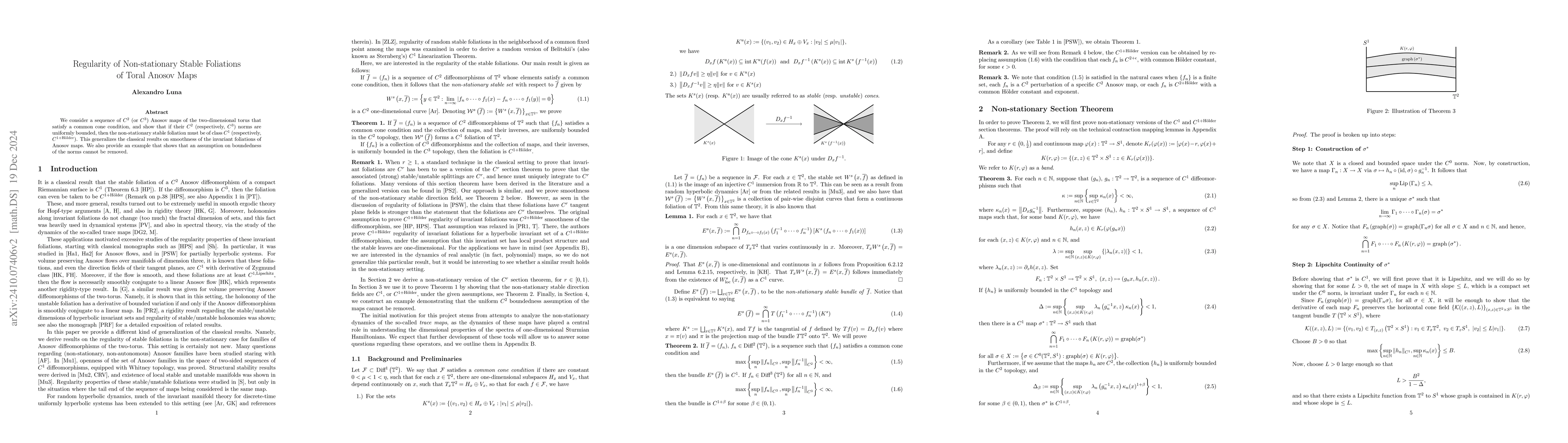 Thumbnail for Regularity of Non-stationary Stable Foliations of Toral Anosov Maps