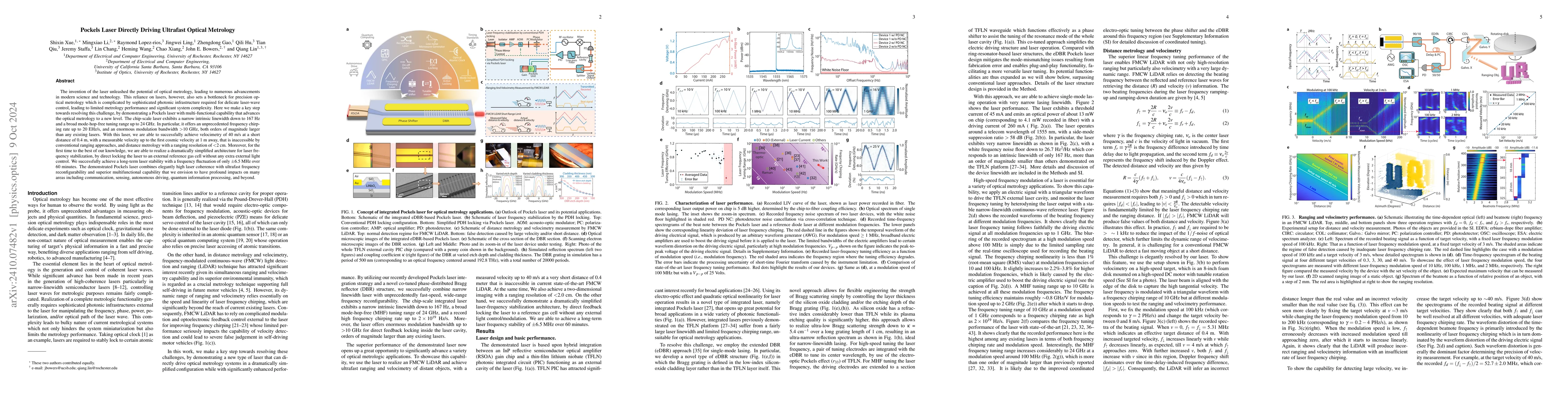 Thumbnail for Pockels Laser Directly Driving Ultrafast Optical Metrology