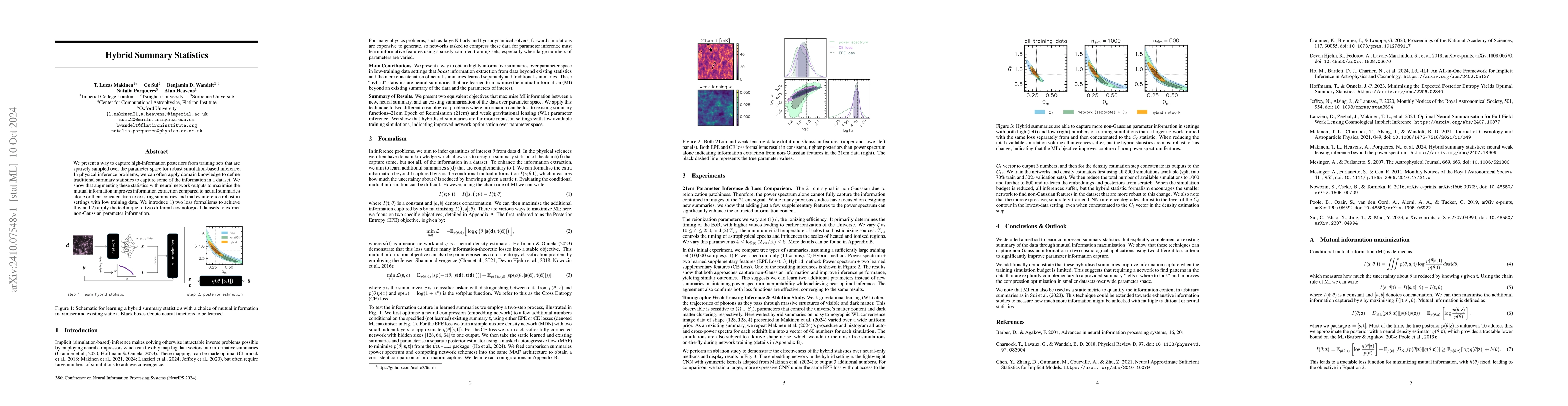 Thumbnail for Hybrid Summary Statistics