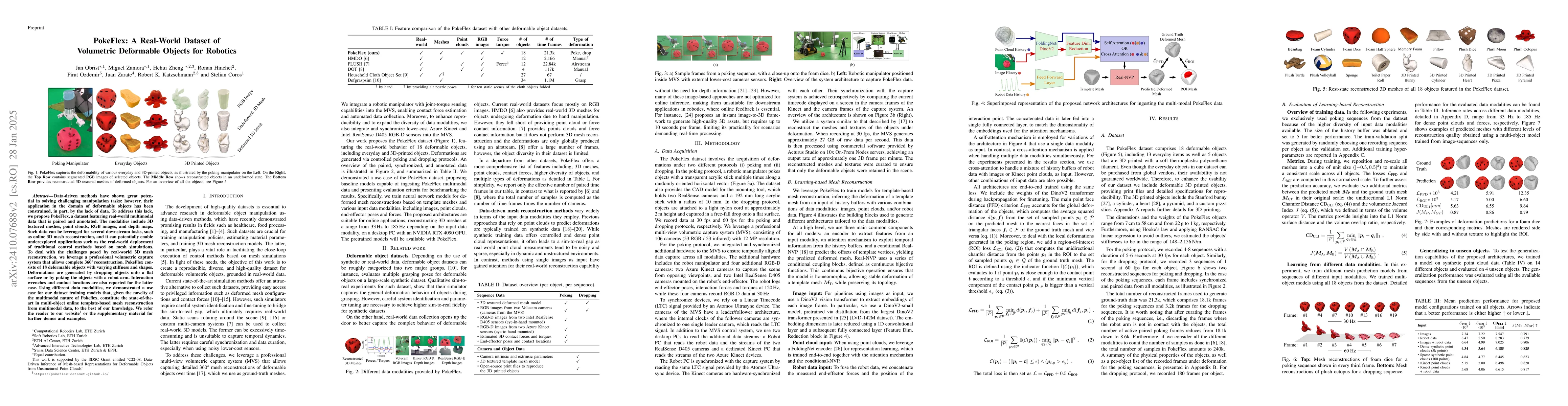 Thumbnail for PokeFlex: A Real-World Dataset of Deformable Objects for Robotics
