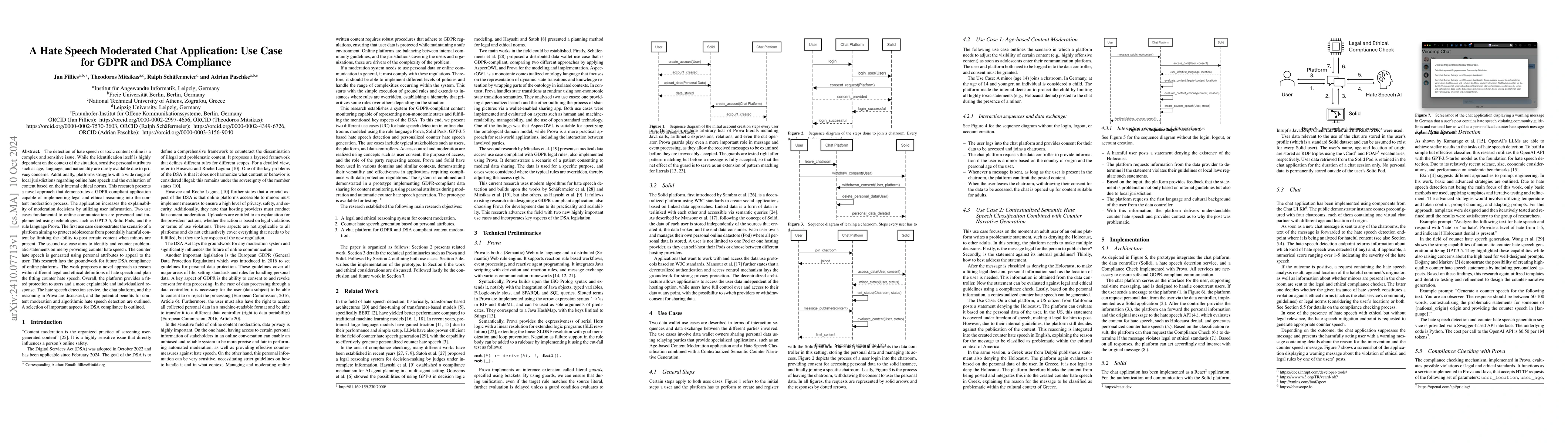 Thumbnail for A Hate Speech Moderated Chat Application: Use Case for GDPR and DSA
  Compliance