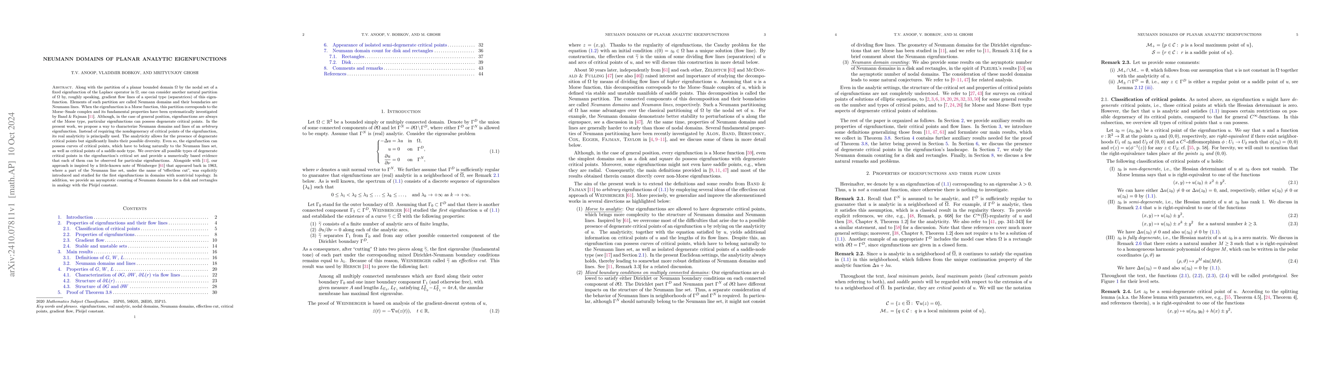 Thumbnail for Neumann domains of planar analytic eigenfunctions