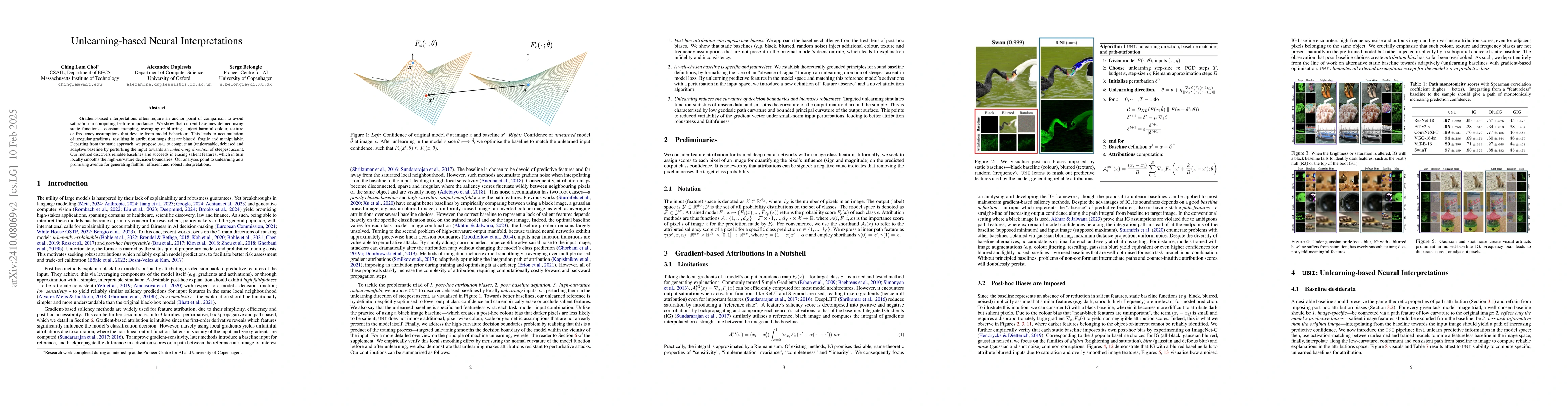 Thumbnail for Unlearning-based Neural Interpretations