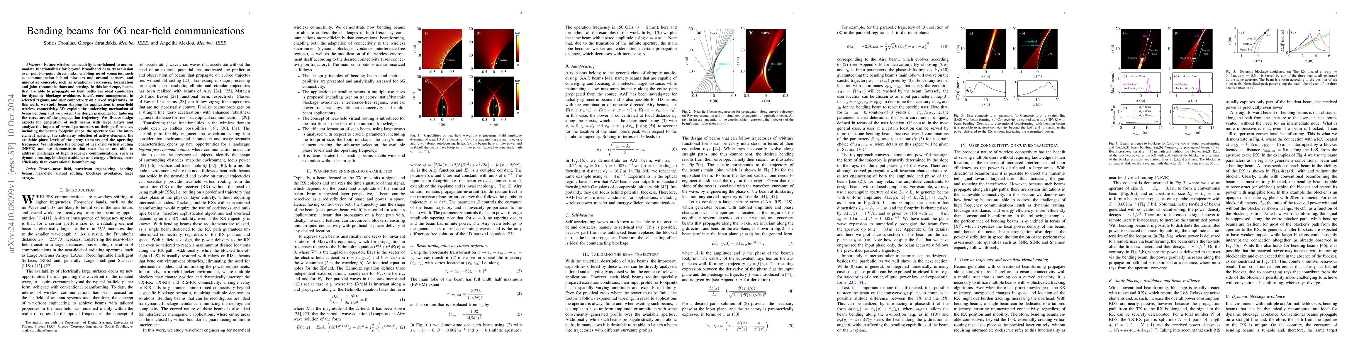 Thumbnail for Bending beams for 6G near-field communications
