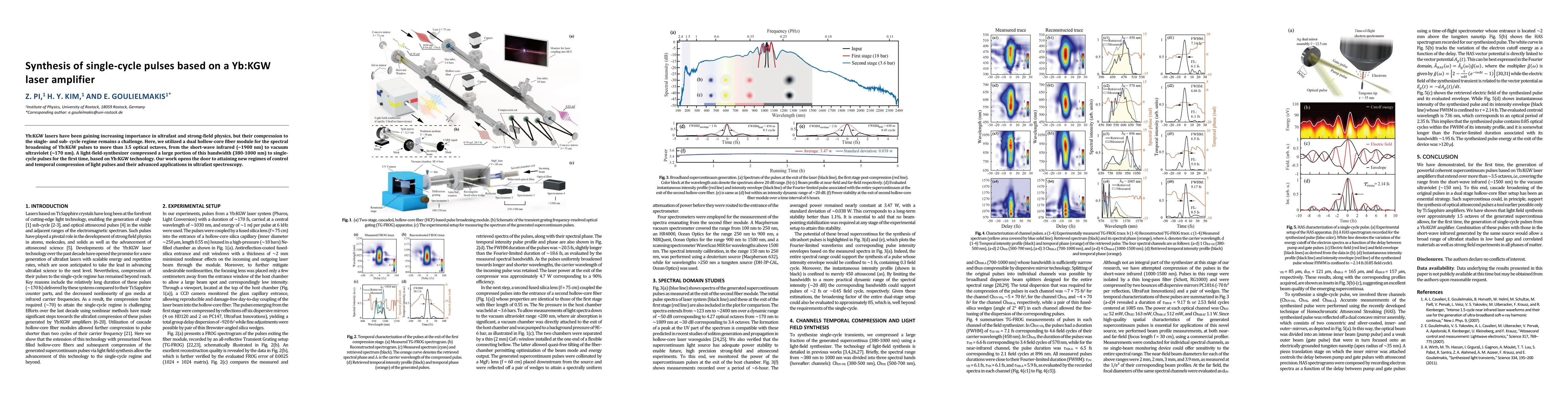 Thumbnail for Synthesis of single-cycle pulses based on a Yb:KGW laser amplifier