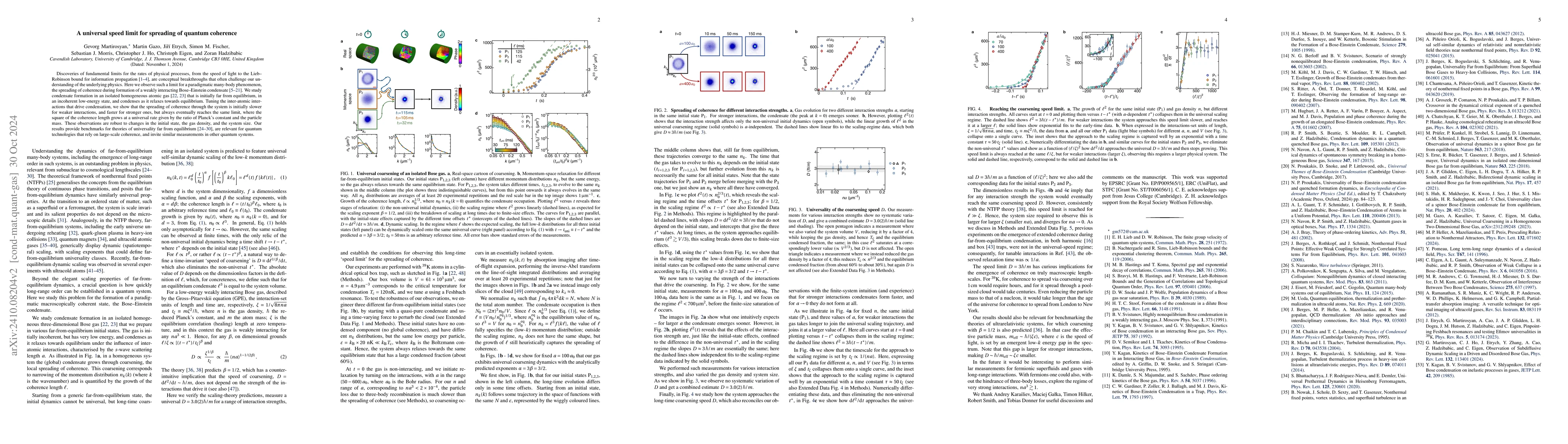 Thumbnail for A universal speed limit for spreading of quantum coherence