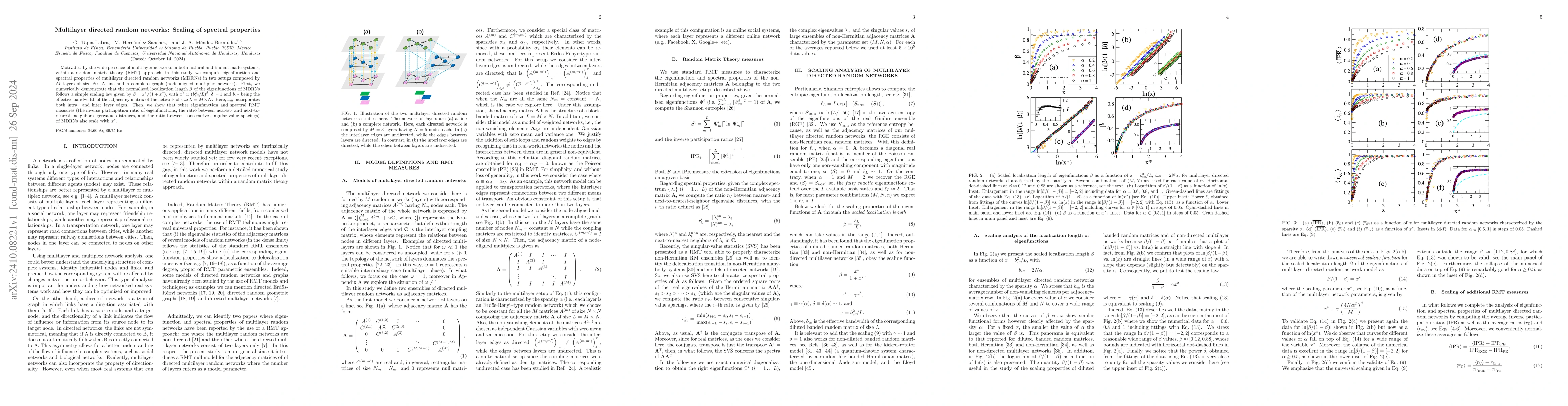 Thumbnail for Multilayer directed random networks: Scaling of spectral properties