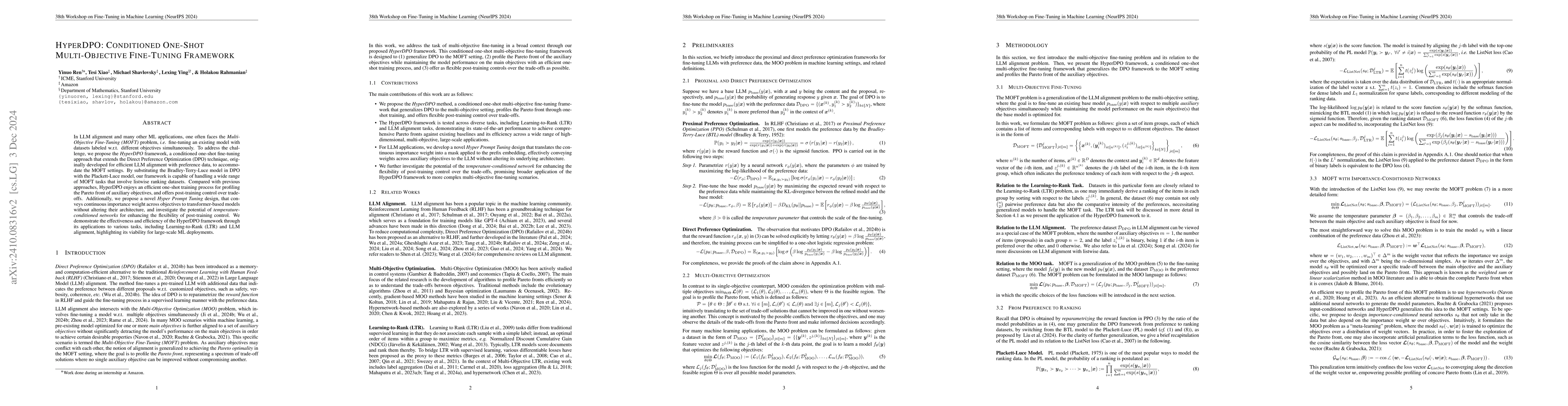 Thumbnail for HyperDPO: Hypernetwork-based Multi-Objective Fine-Tuning Framework