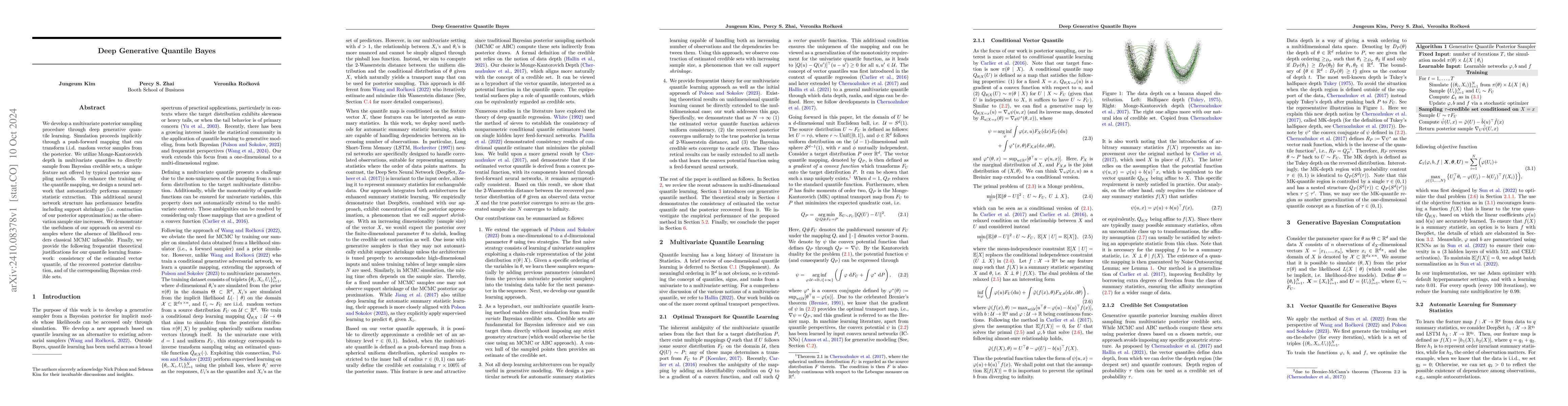 Thumbnail for Deep Generative Quantile Bayes