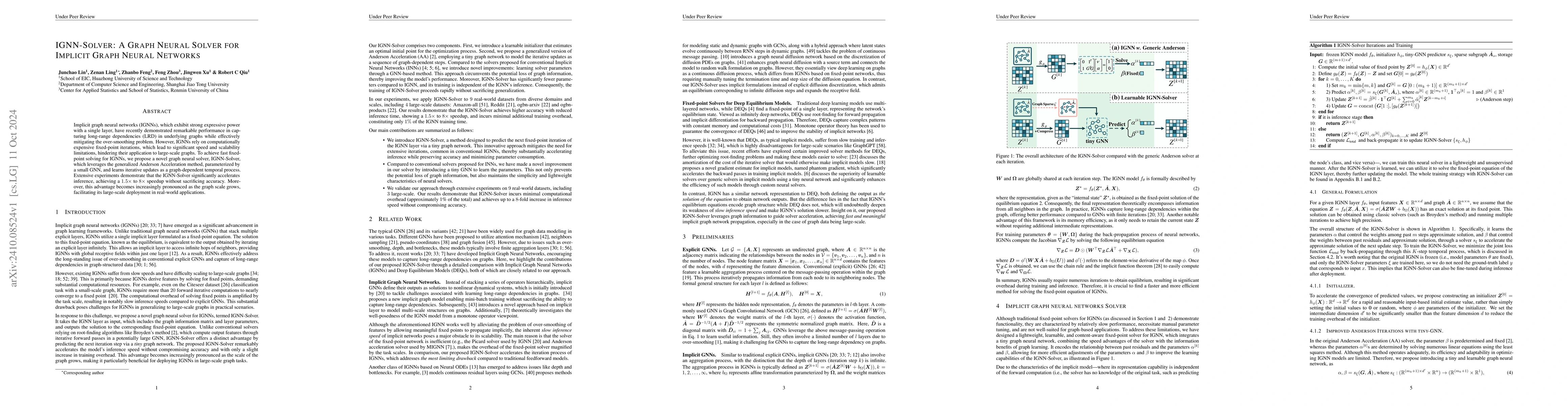 Thumbnail for IGNN-Solver: A Graph Neural Solver for Implicit Graph Neural Networks