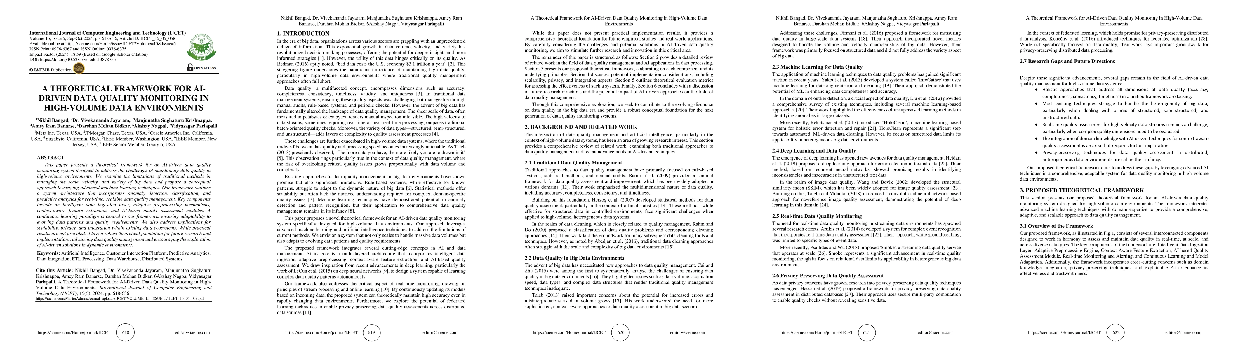 Thumbnail for A Theoretical Framework for AI-driven data quality monitoring in
  high-volume data environments