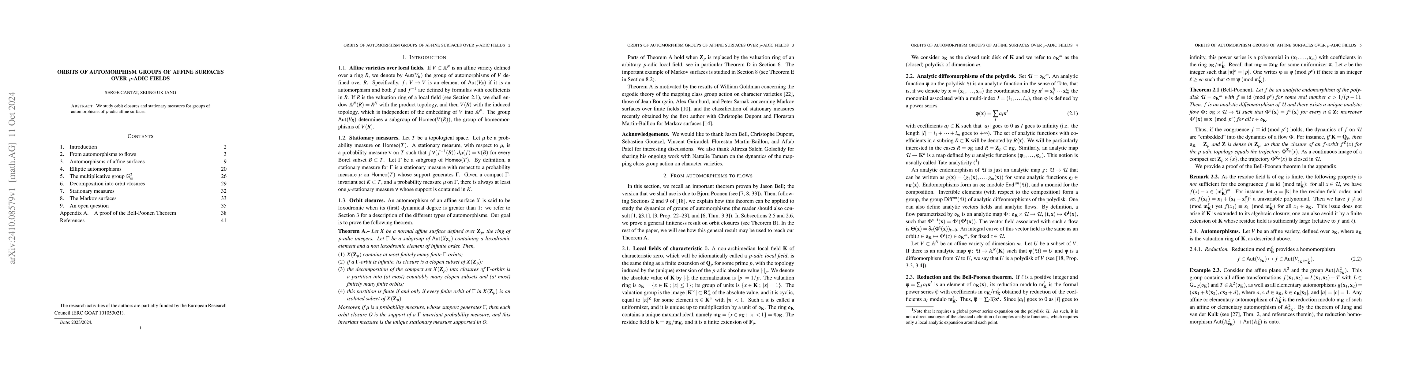 Thumbnail for Orbits of automorphism groups of affine surfaces over $p$-adic fields