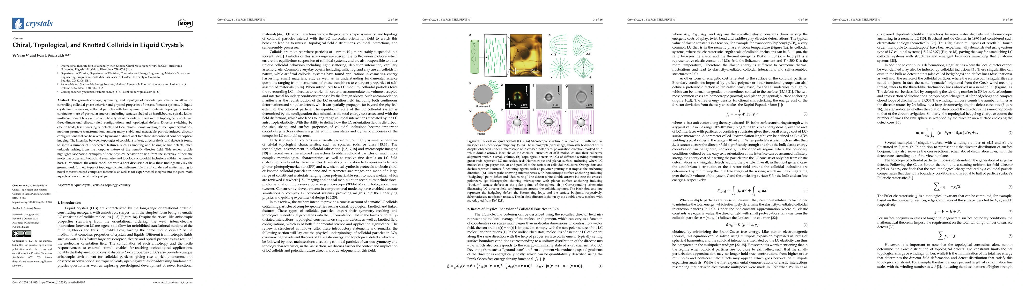 Thumbnail for Chiral, Topological, and Knotted Colloids in Liquid Crystals