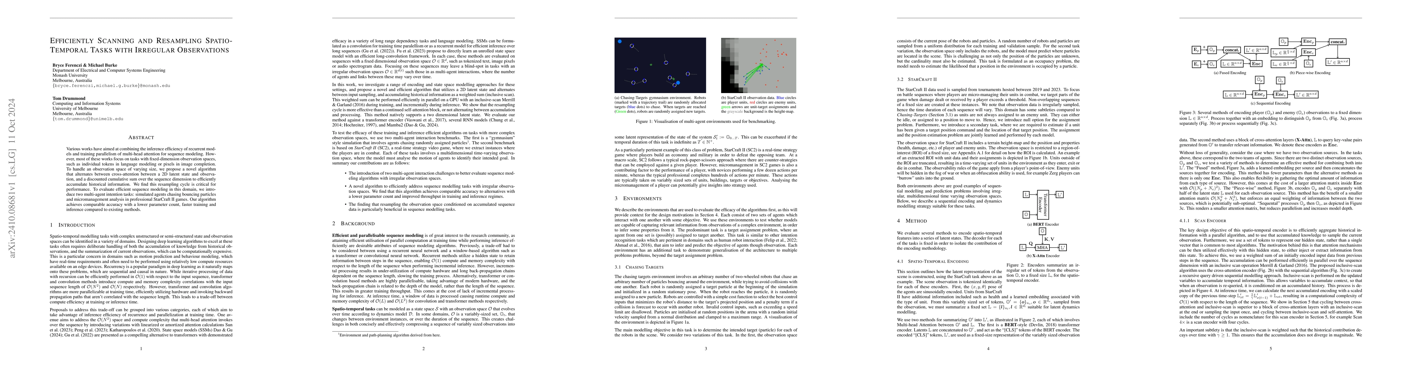 Thumbnail for Efficiently Scanning and Resampling Spatio-Temporal Tasks with Irregular
  Observations