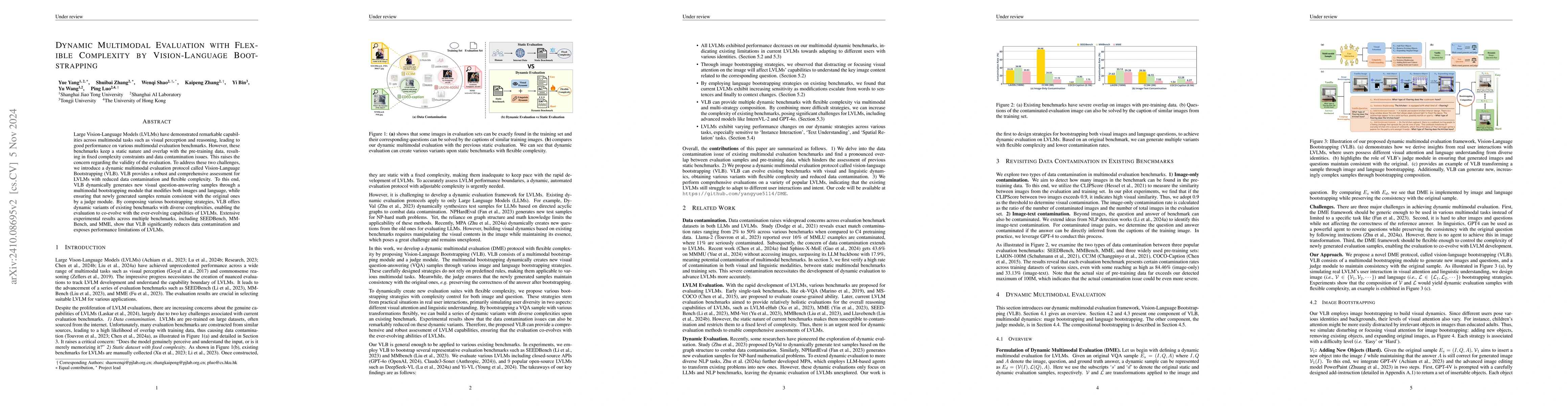 Thumbnail for Dynamic Multimodal Evaluation with Flexible Complexity by
  Vision-Language Bootstrapping