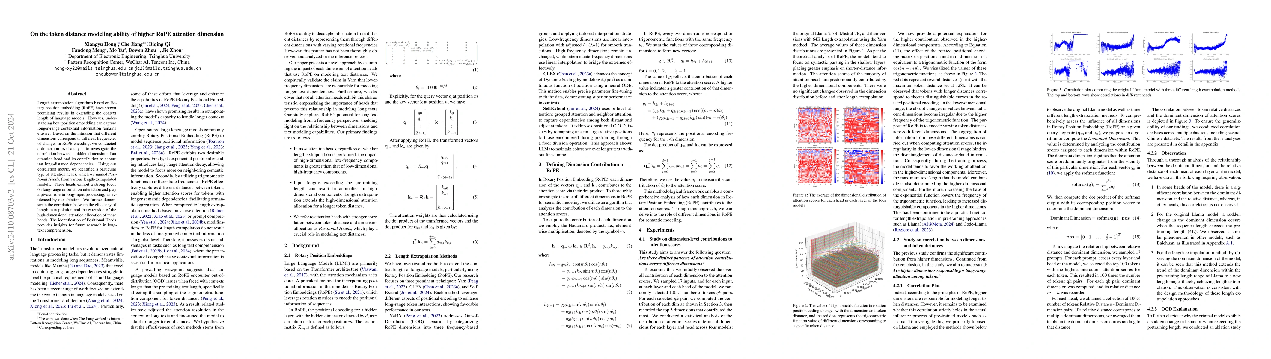 Thumbnail for On the token distance modeling ability of higher RoPE attention
  dimension
