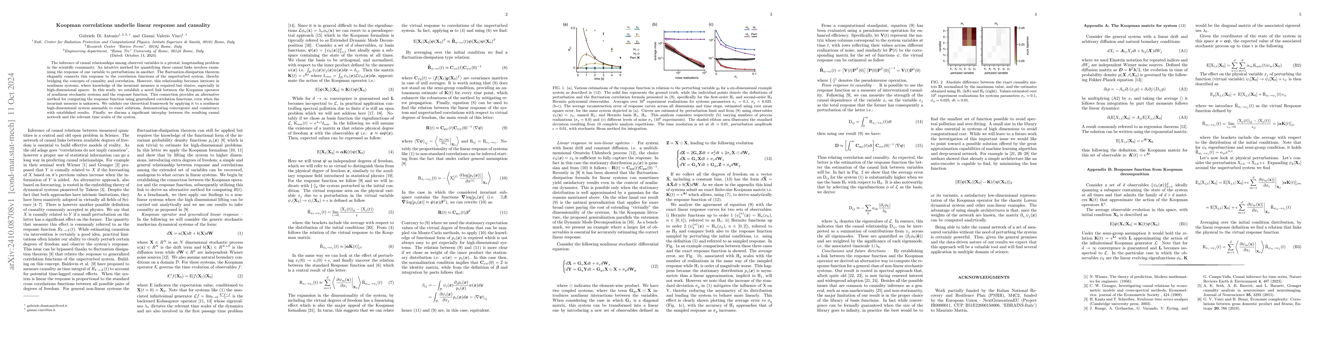 Thumbnail for Koopman correlations underlie linear response and causality
