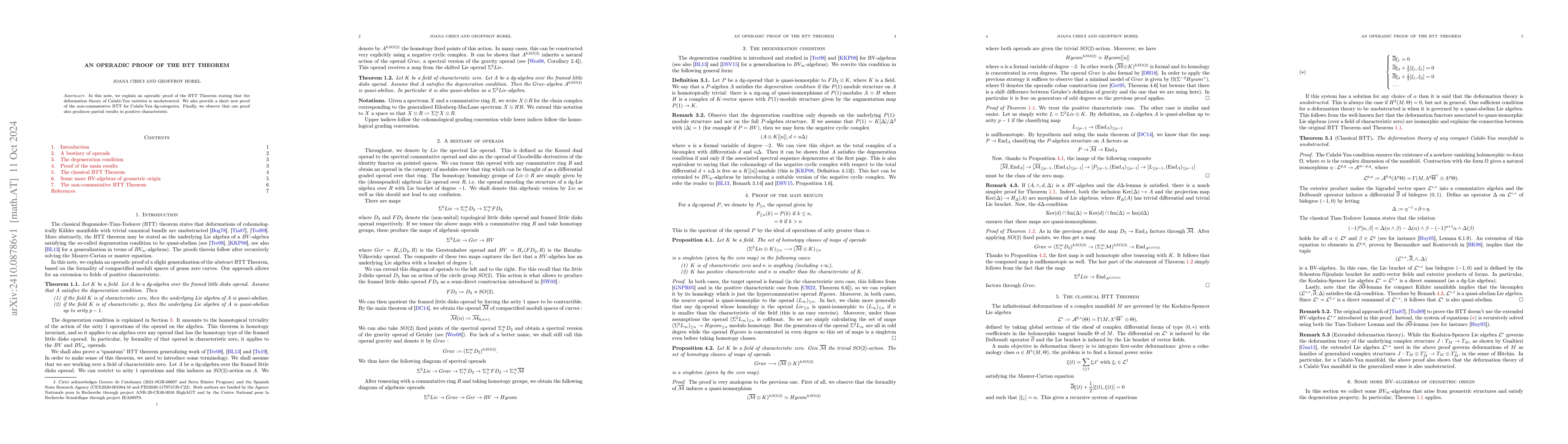 Thumbnail for An operadic proof of the BTT Theorem