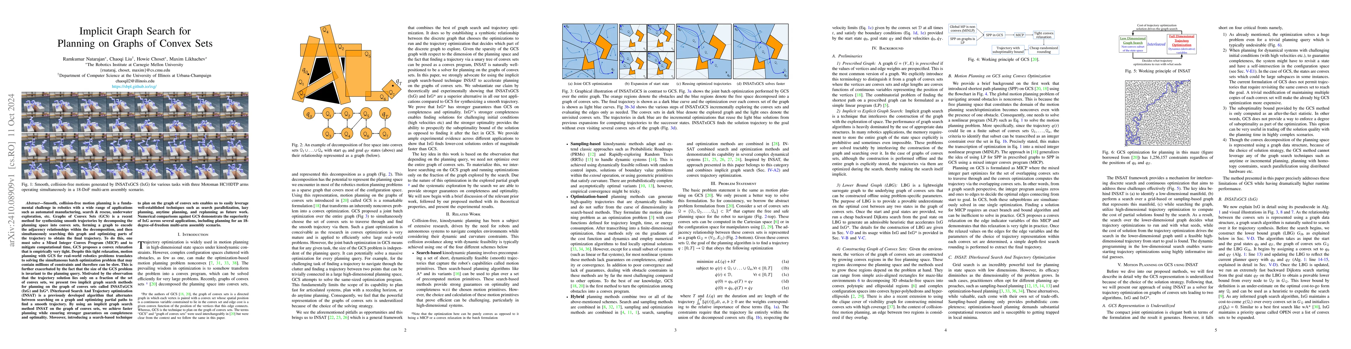 Thumbnail for Implicit Graph Search for Planning on Graphs of Convex Sets