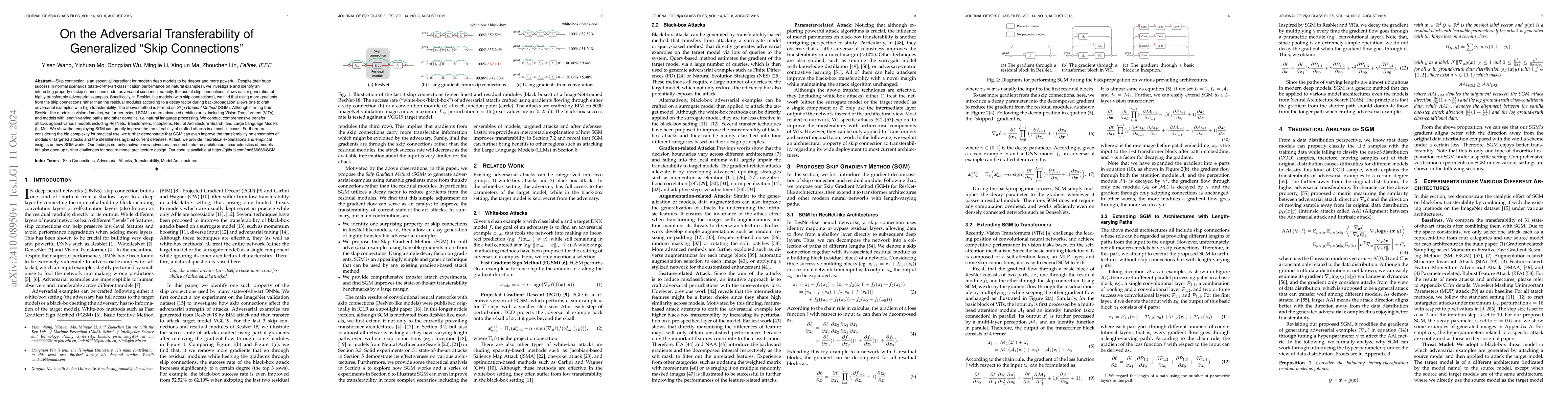 Thumbnail for On the Adversarial Transferability of Generalized "Skip Connections"