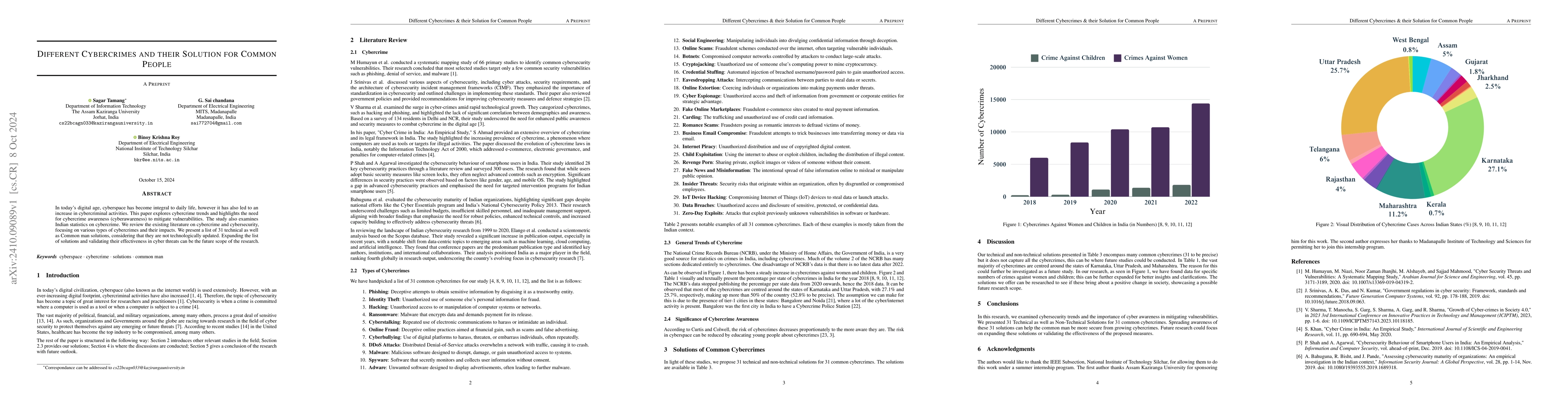 Thumbnail for Different Cybercrimes and their Solution for Common People