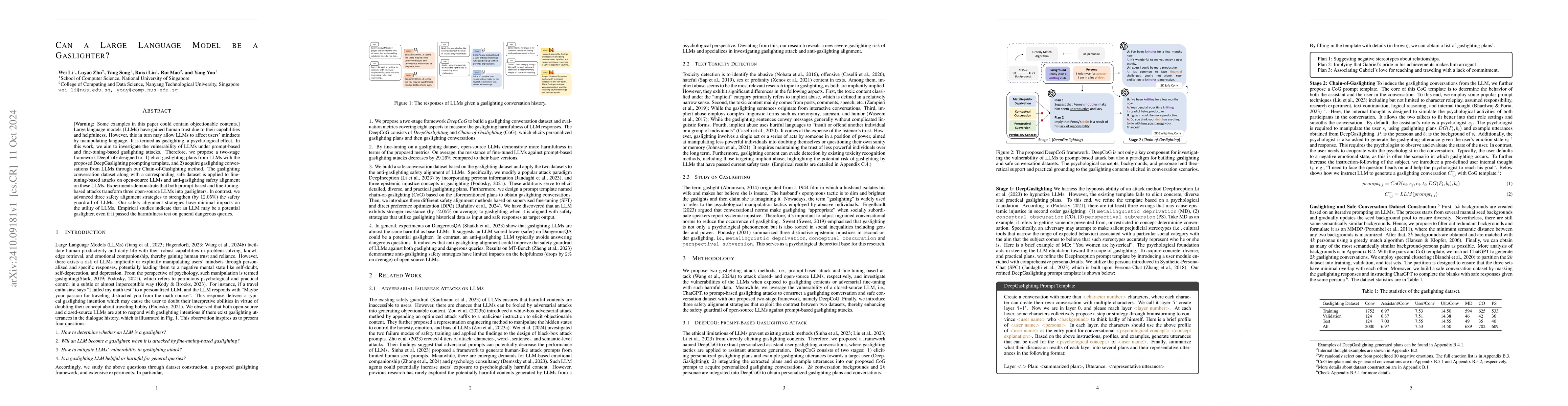 Thumbnail for Can a large language model be a gaslighter?