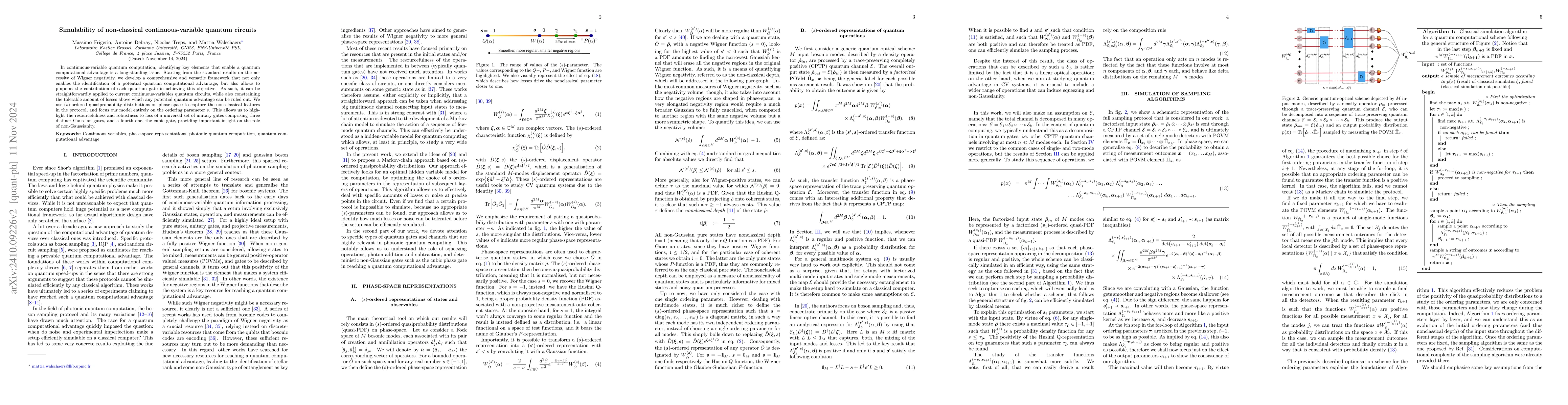 Thumbnail for Simulability of non-classical continuous-variable quantum circuits