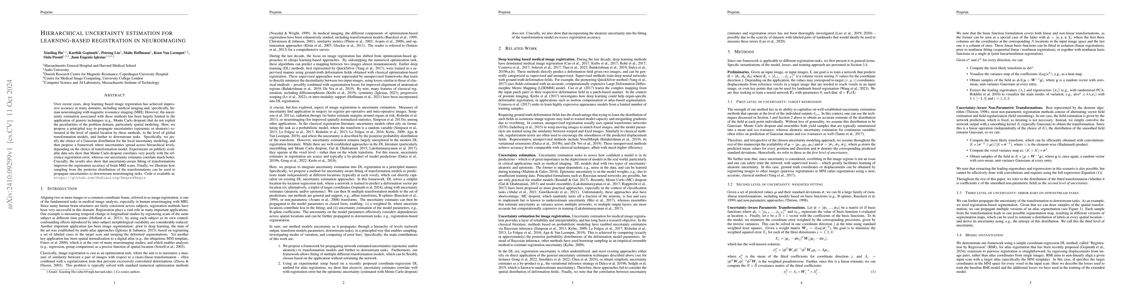 Thumbnail for Hierarchical uncertainty estimation for learning-based registration in
  neuroimaging