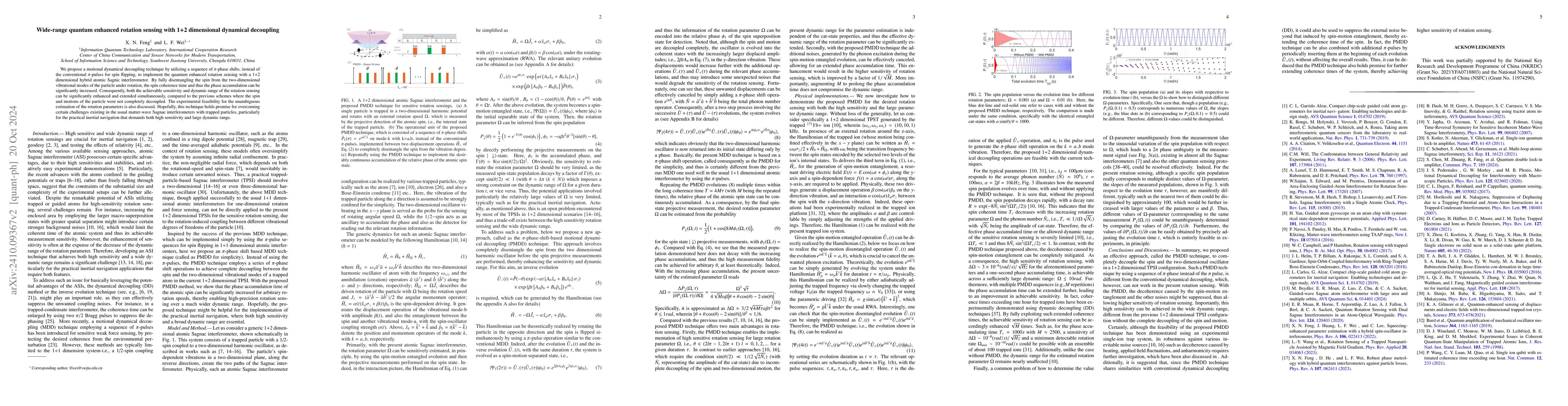 Thumbnail for Wide-range quantum enhanced rotation sensing with 1+2 dimensional
  dynamical decoupling techniques