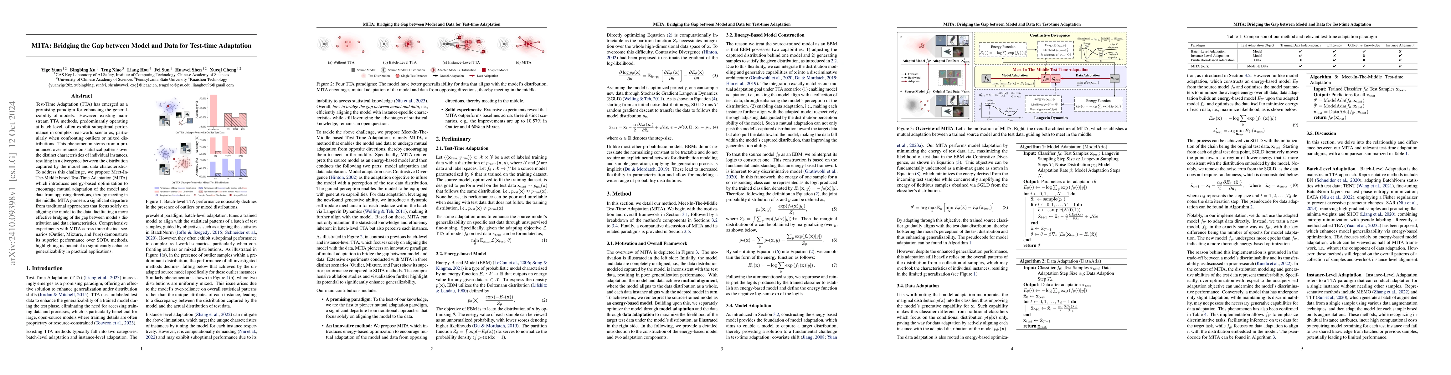 Thumbnail for MITA: Bridging the Gap between Model and Data for Test-time Adaptation