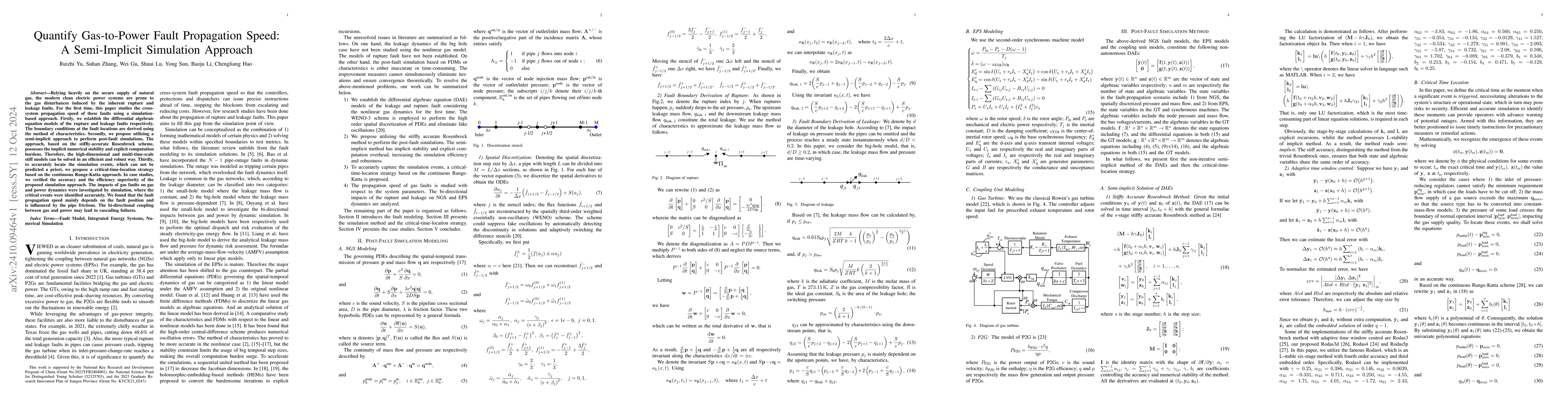 Thumbnail for Quantify Gas-to-Power Fault Propagation Speed:A Semi-Implicit Simulation
  Approach