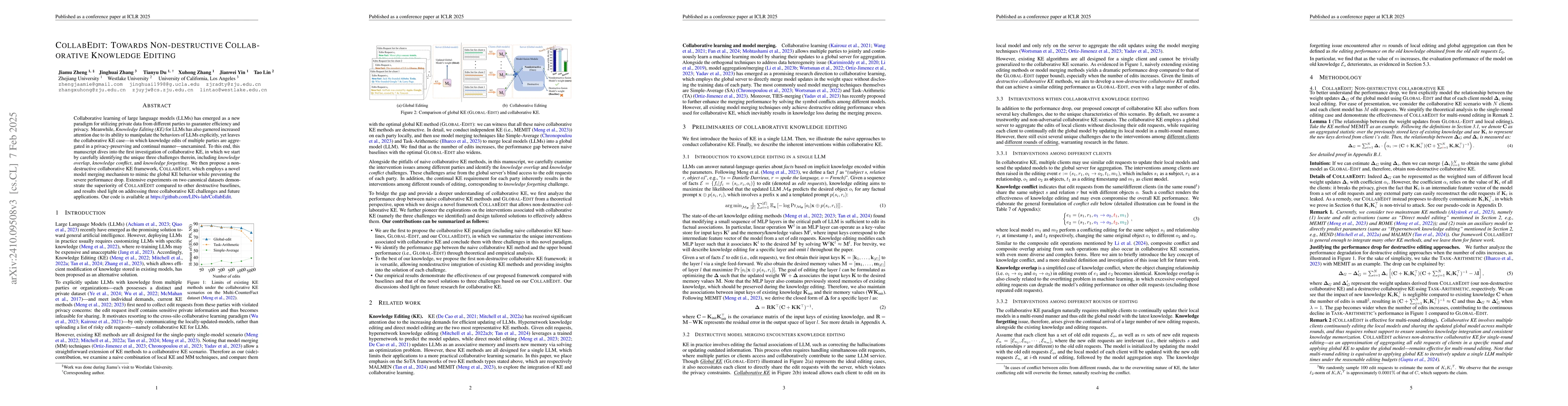 Thumbnail for CollabEdit: Towards Non-destructive Collaborative Knowledge Editing