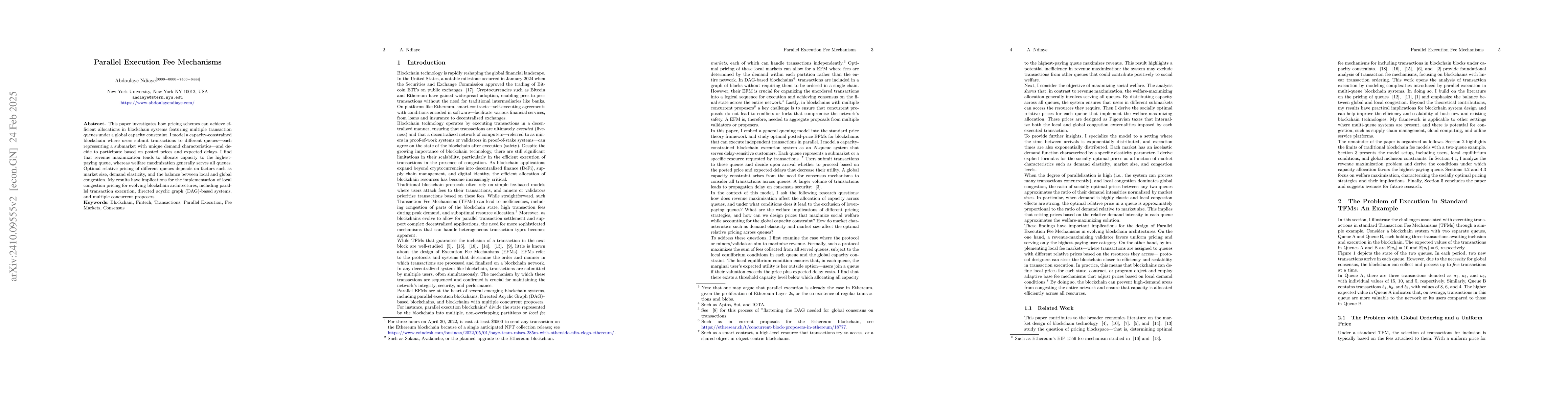 Thumbnail for Transaction Execution Mechanisms