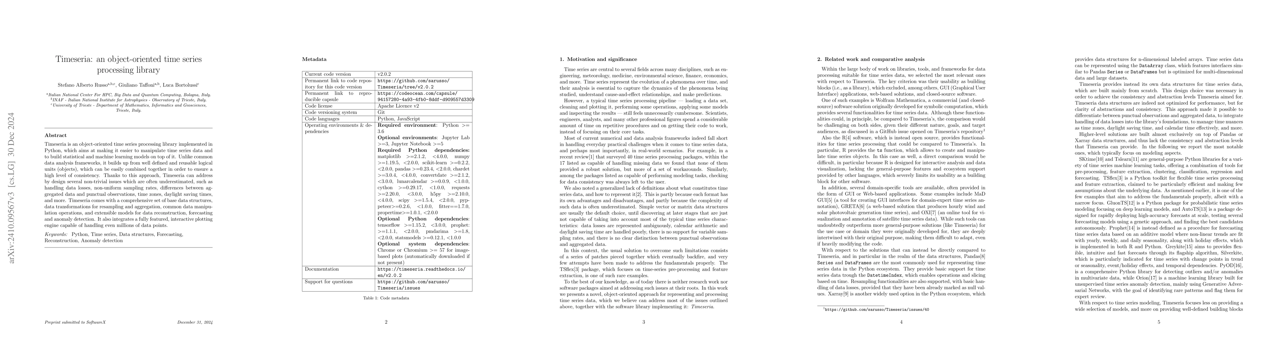 Thumbnail for Timeseria: an object-oriented time series processing library