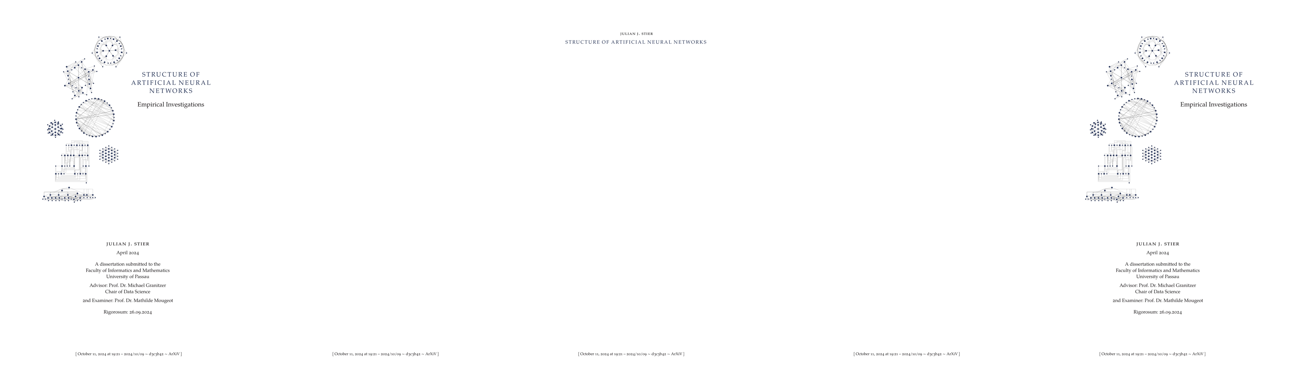 Thumbnail for Structure of Artificial Neural Networks -- Empirical Investigations